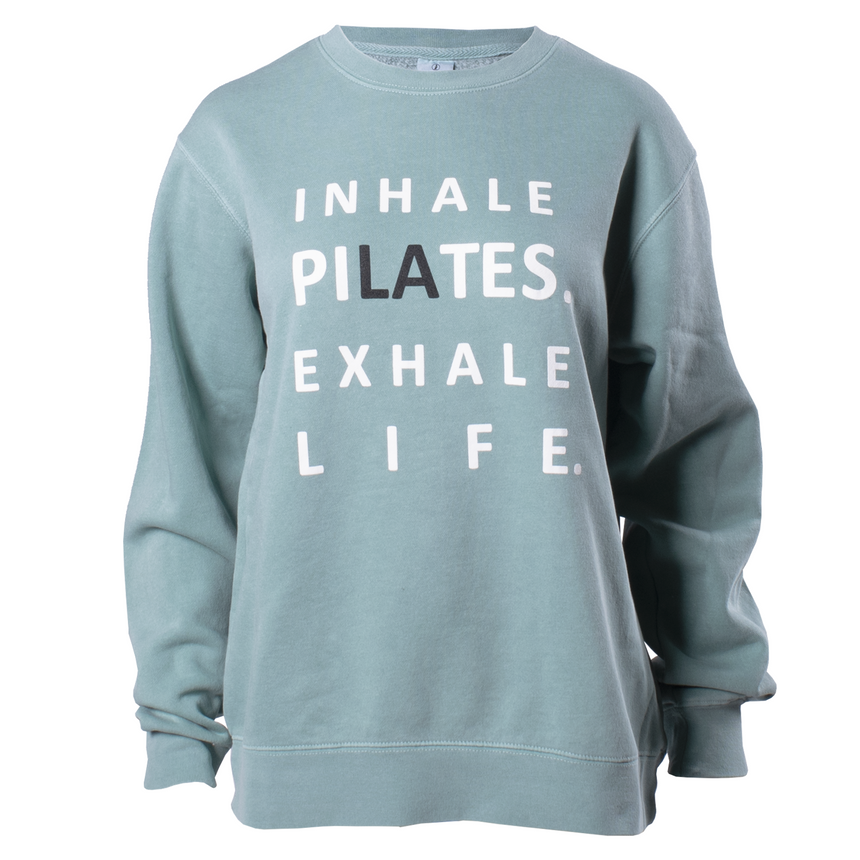 Pilates Pullover Sweatshirt - Mint